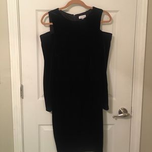 🖤calvin kline black velvet dress🖤